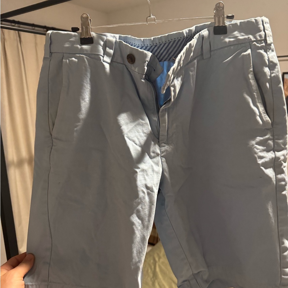 Polo Ralph Lauren Light Blue Striped Shorts